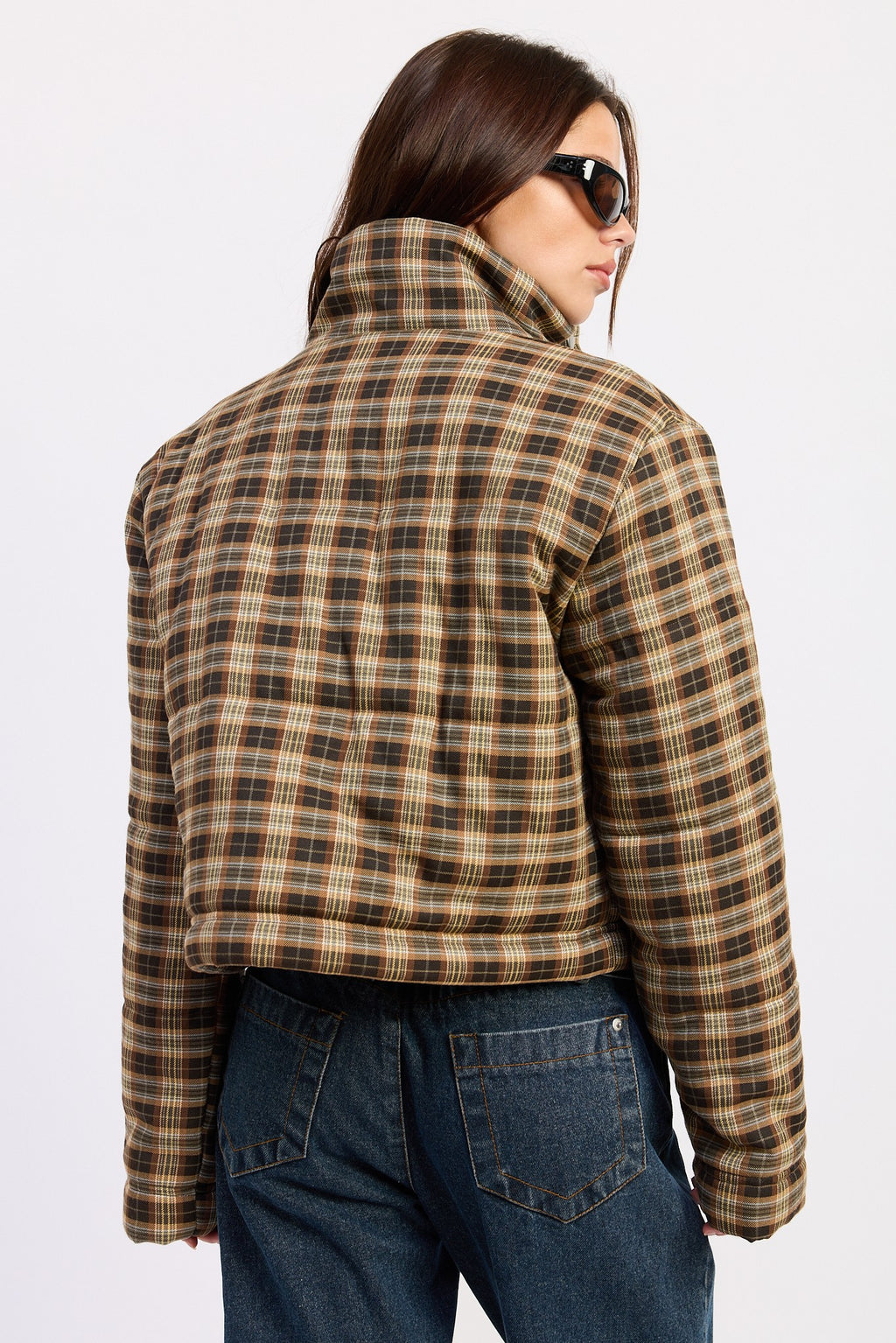 Plaid Puffer
