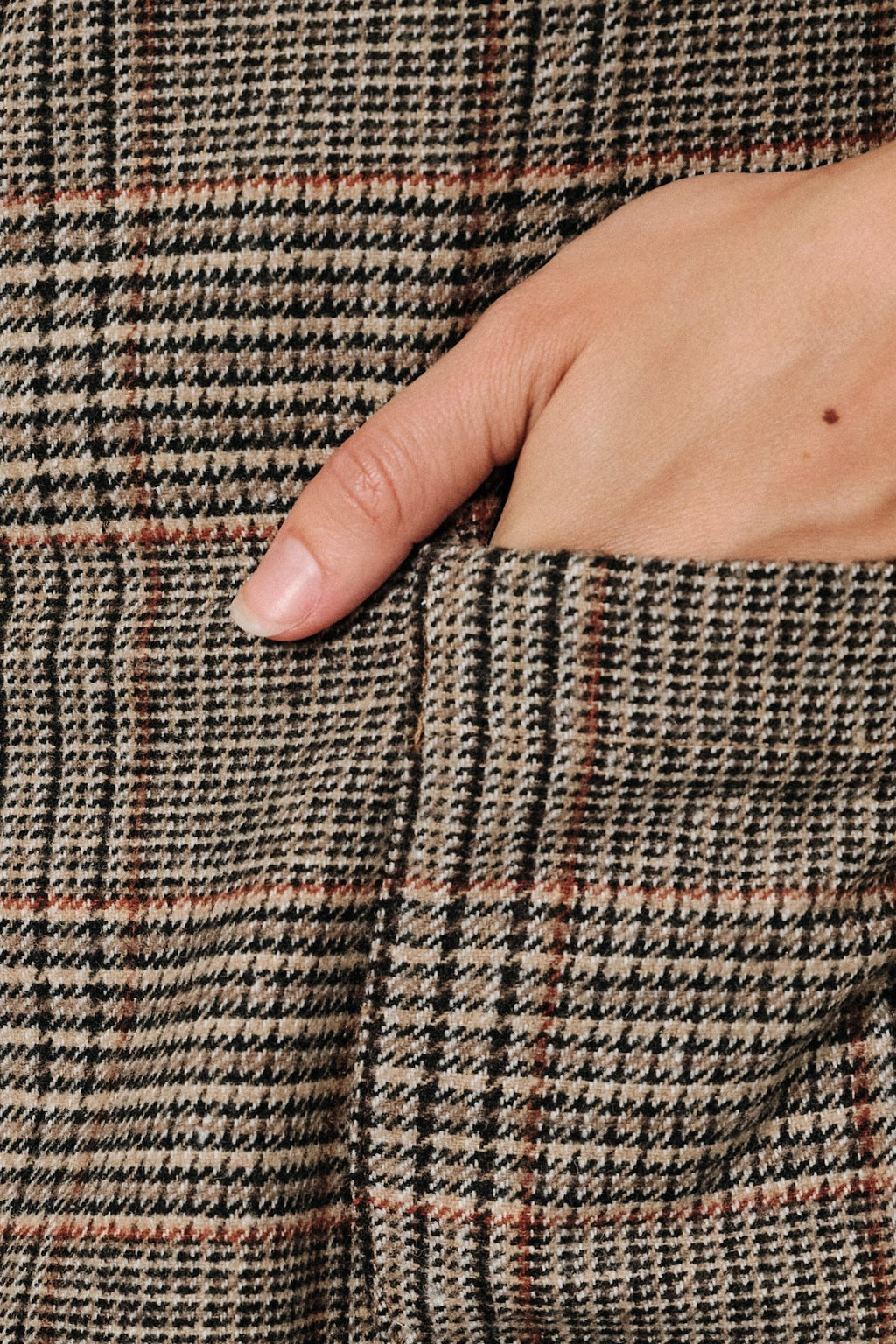 Plaid Shift Dress