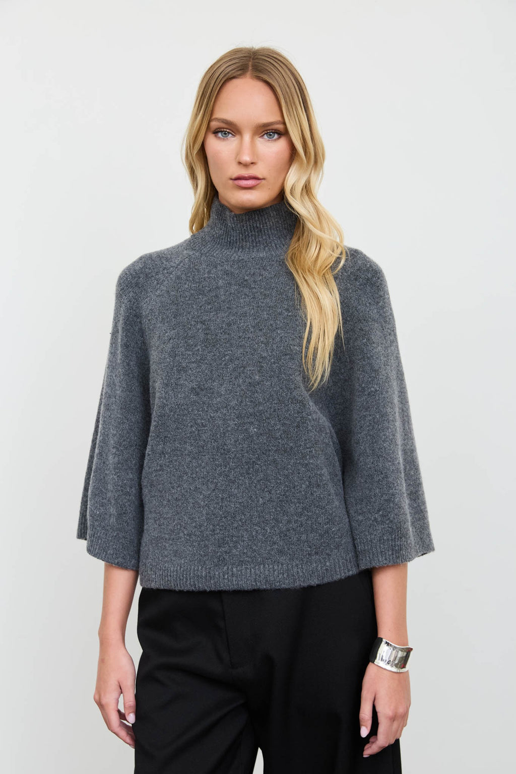 Quarter Sleeve Sweater