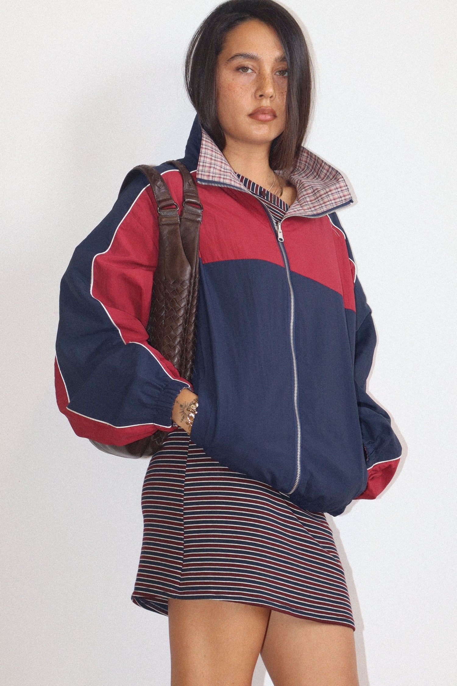 Retro Colorblock Jacket