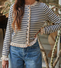 Ruffle Cardigan