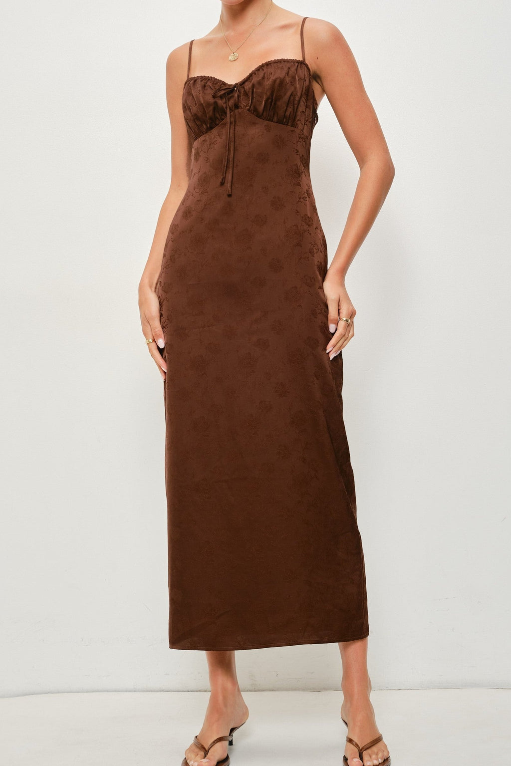 Satin Dress