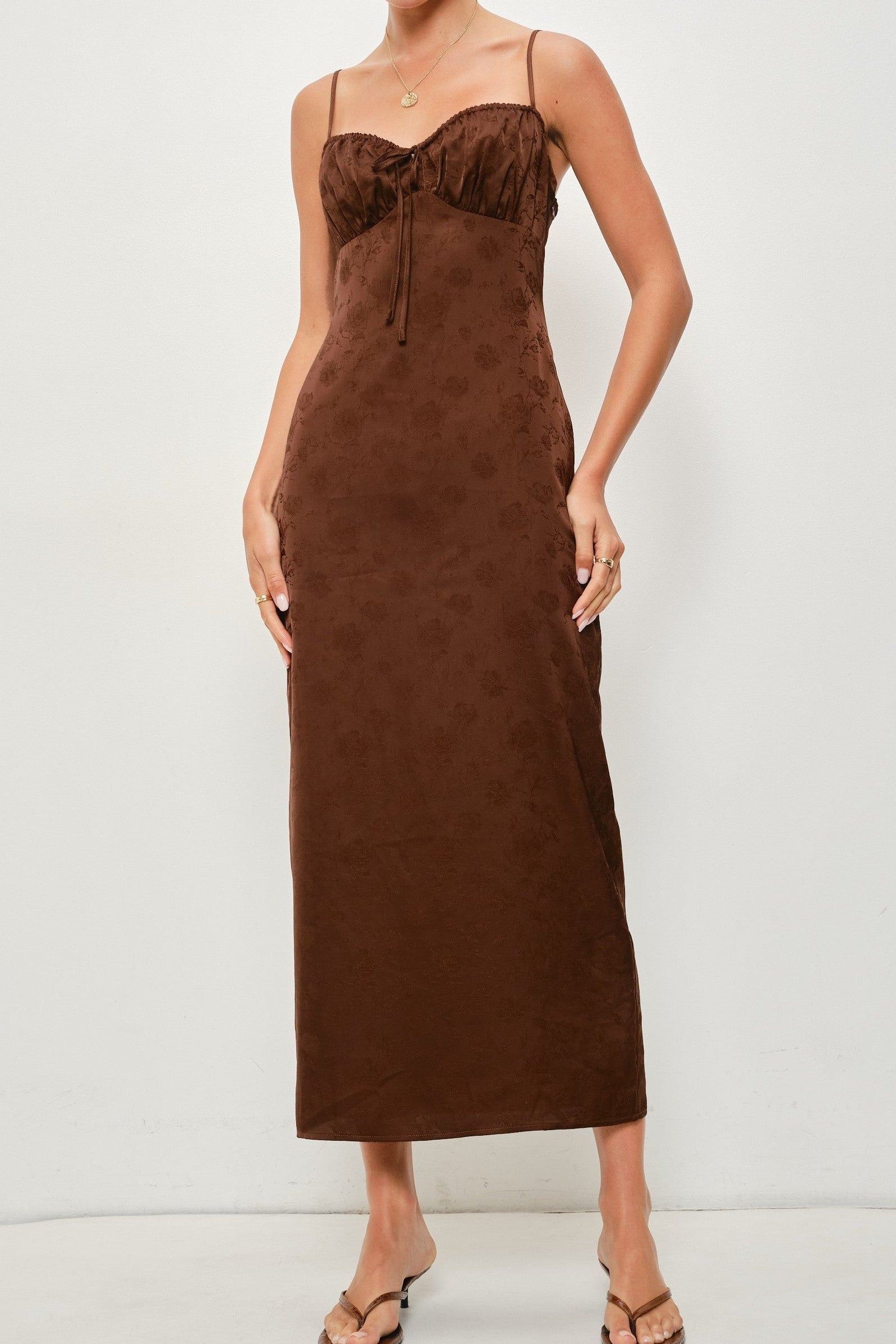 Satin Dress