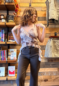 Ruffle Trim Top