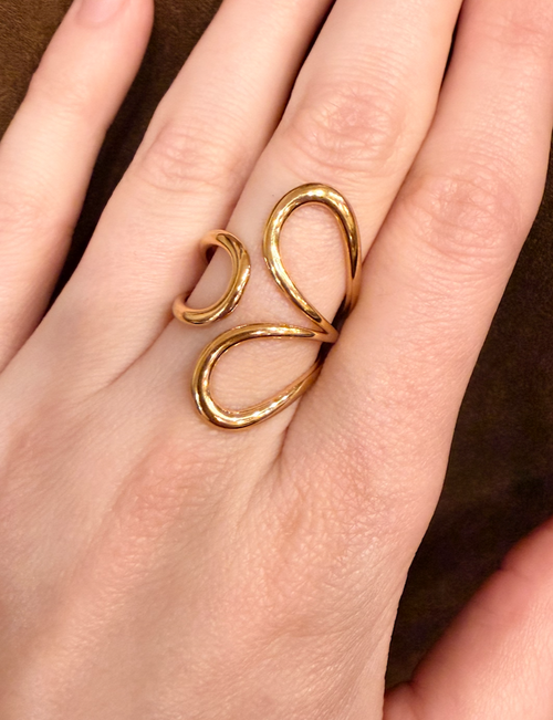 18K Plated Ring
