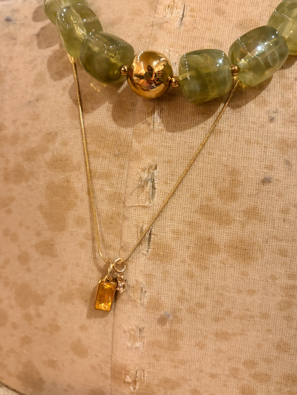 Stone & Spark Necklace