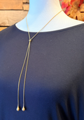 Splash Bolo Necklace
