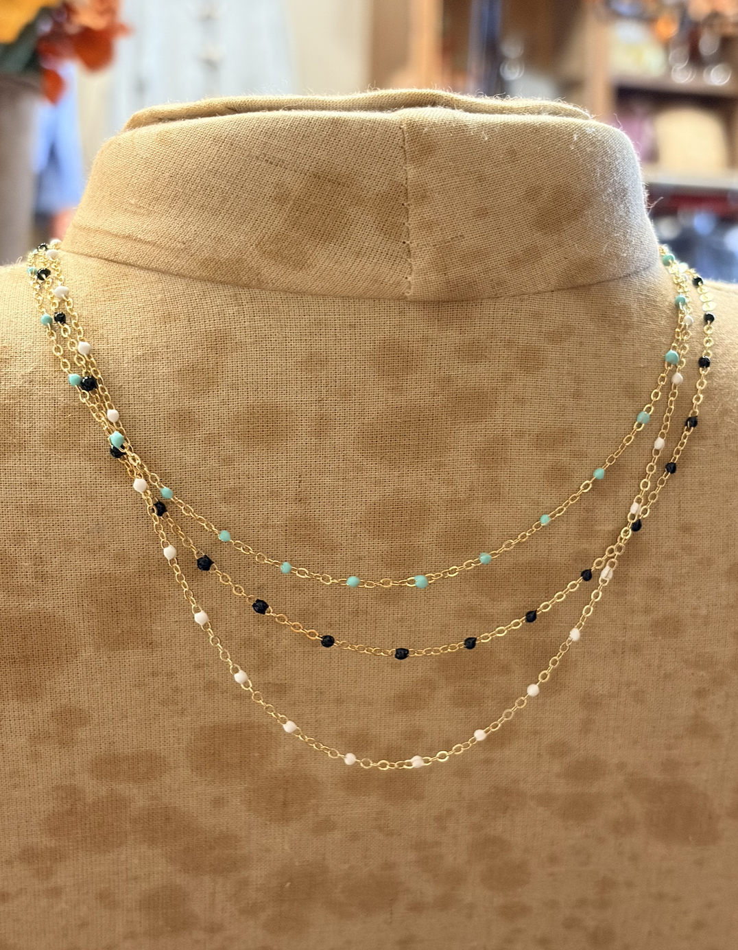 Enamel Necklace