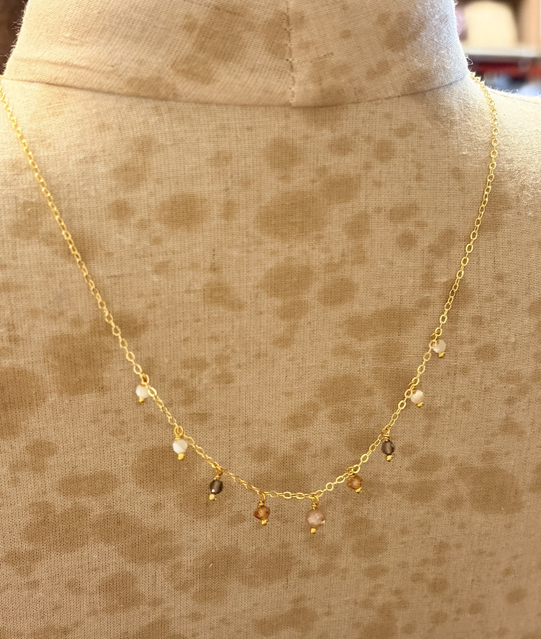 Petite Stone Necklace