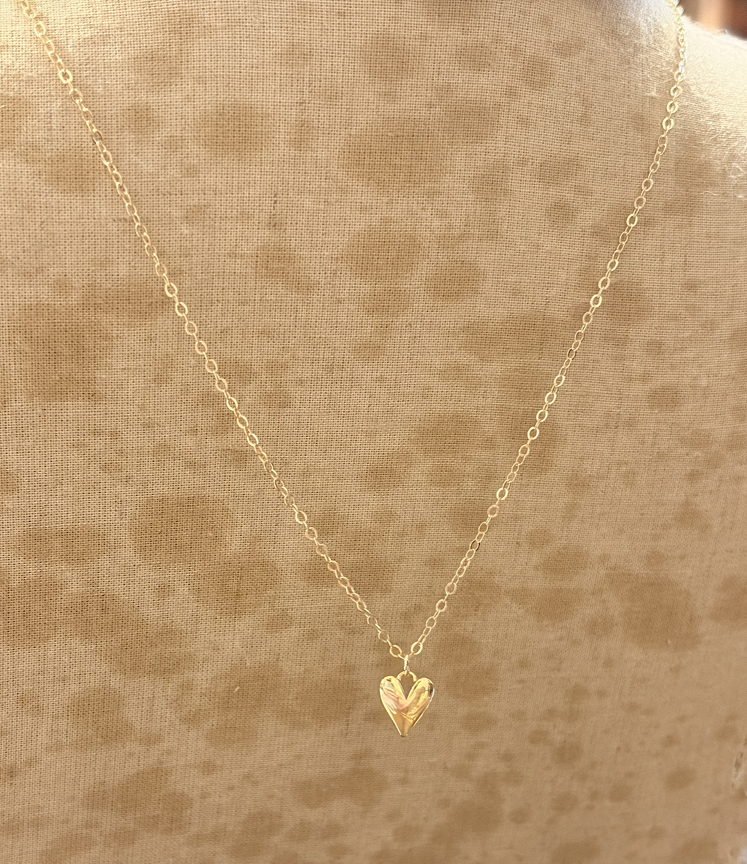Gold Plated Heart