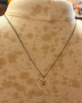 Smoky Quartz & Brass