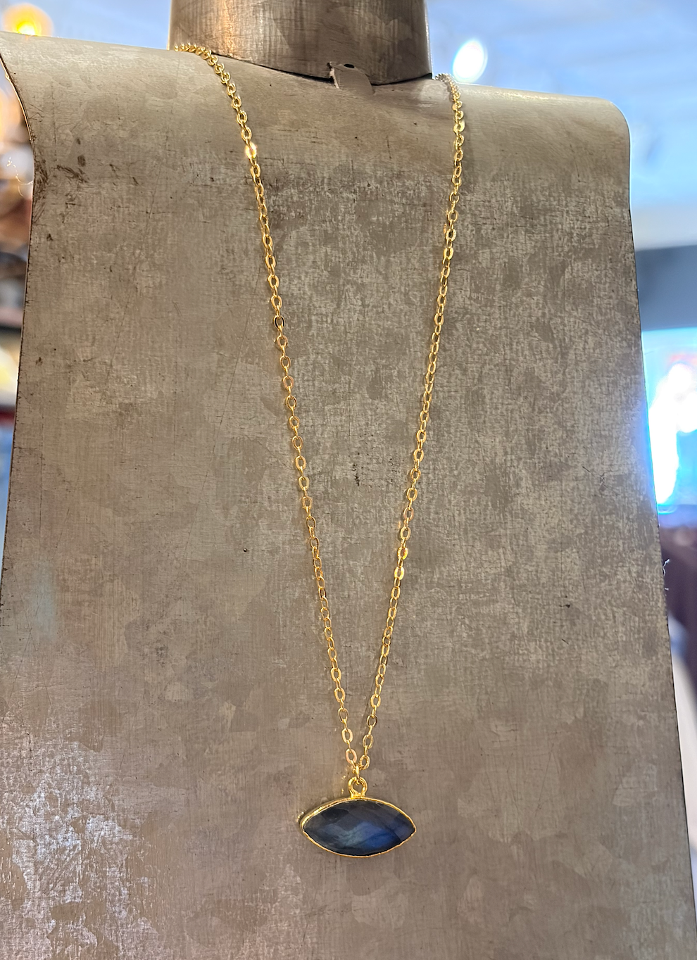 Large Labradorite Necklace