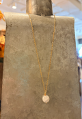 Quartz Gold Necklace
