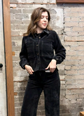 Cropped Black Jacket