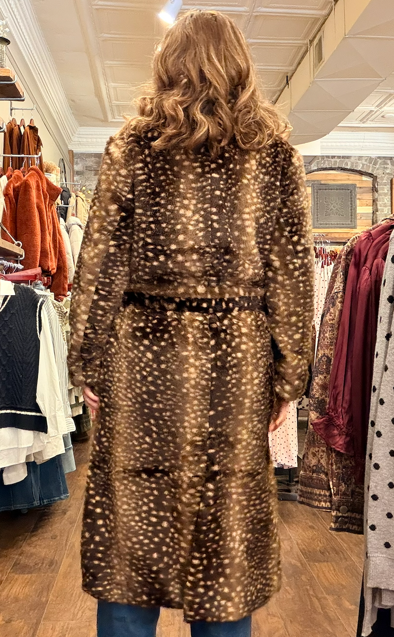 Fawn Full Length Coat