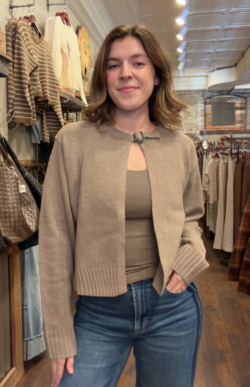 Belted Cardigan