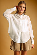Off White Button Down
