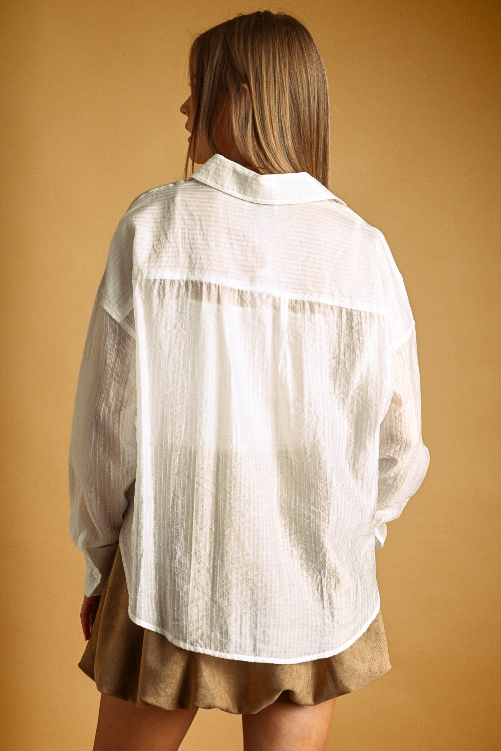Off White Button Down