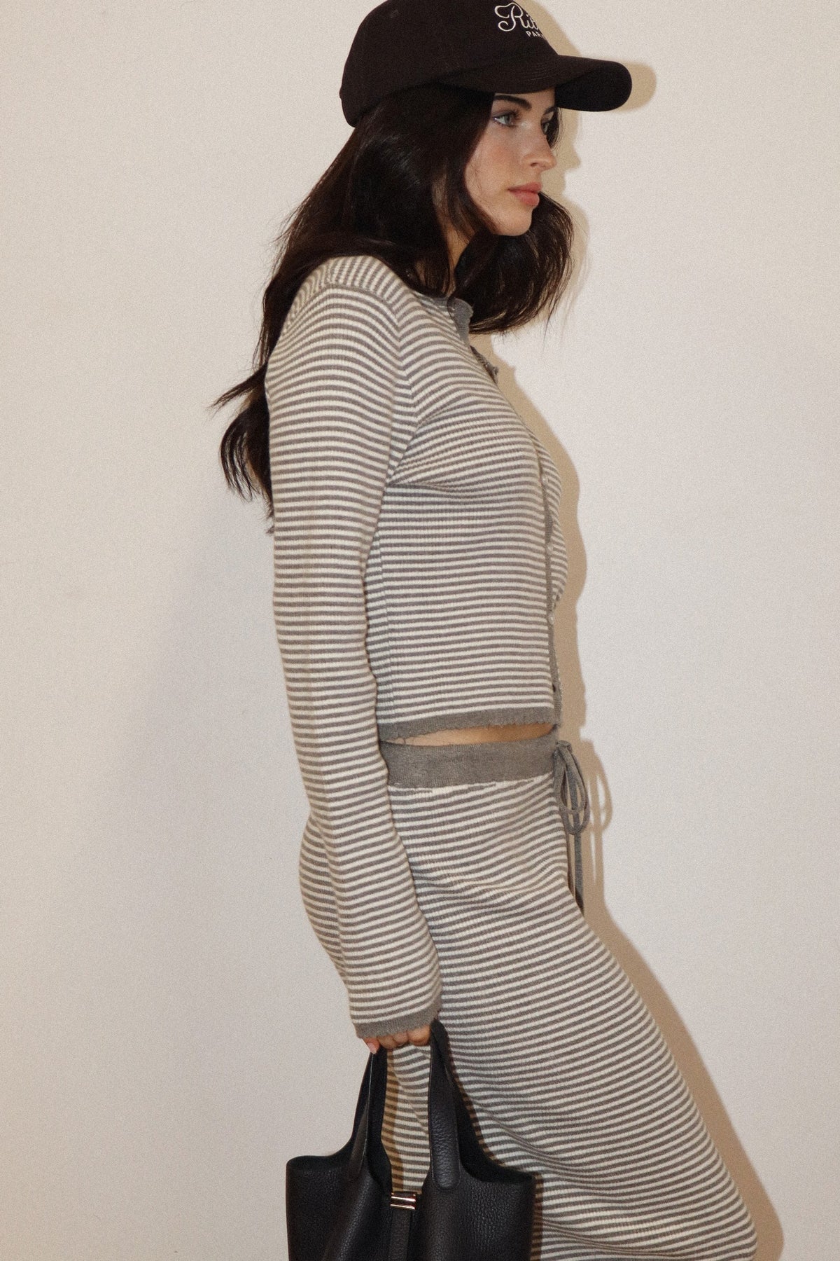 Soft Stripe Cardigan
