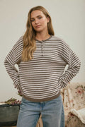 Stripe Henley