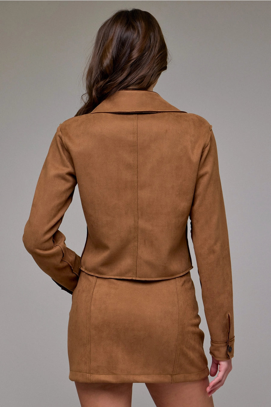 Caramel Suede Jacket