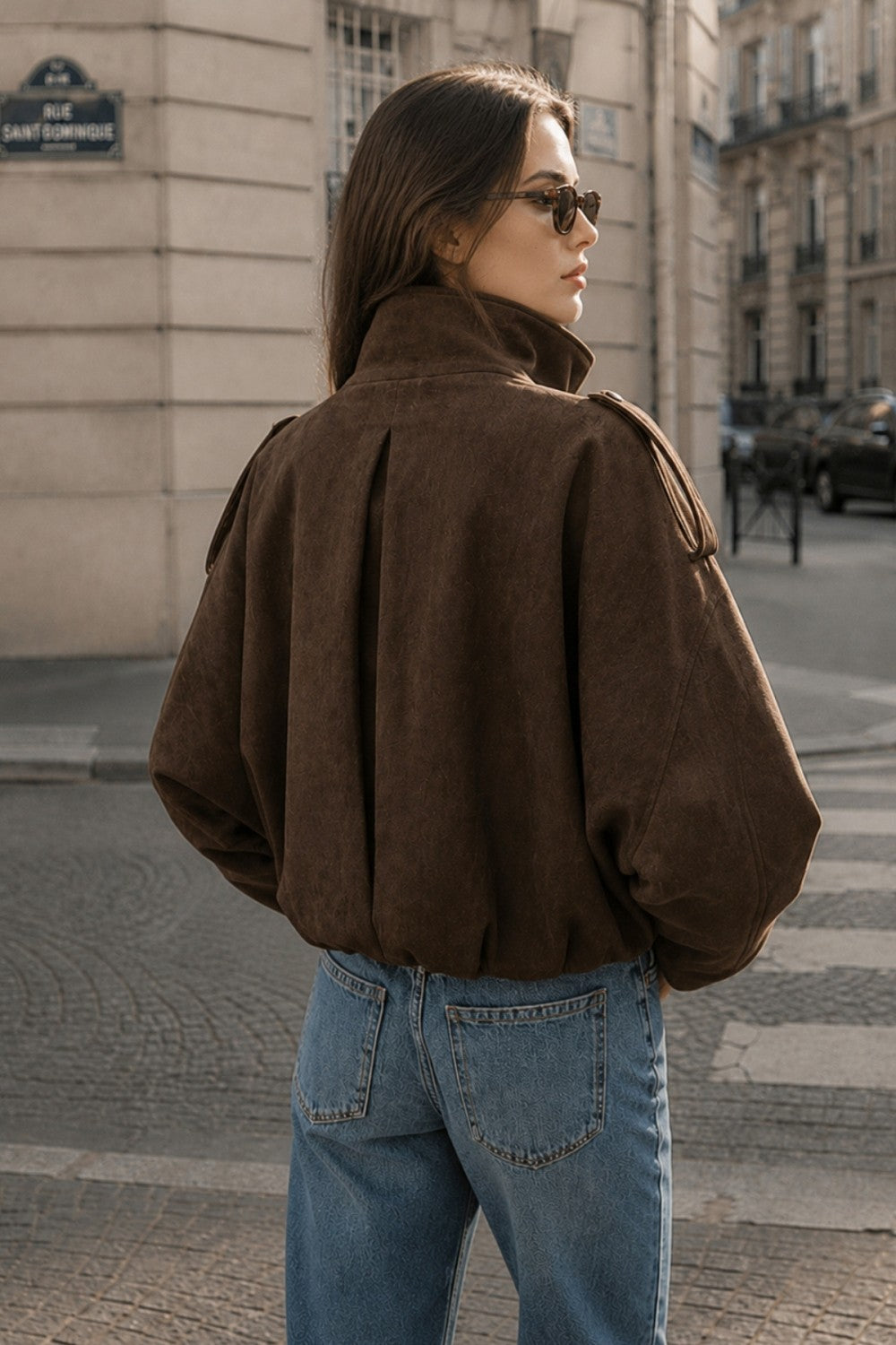 Chocolate Suede Jacket