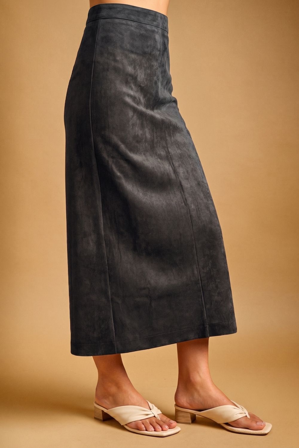 Suede Skirt