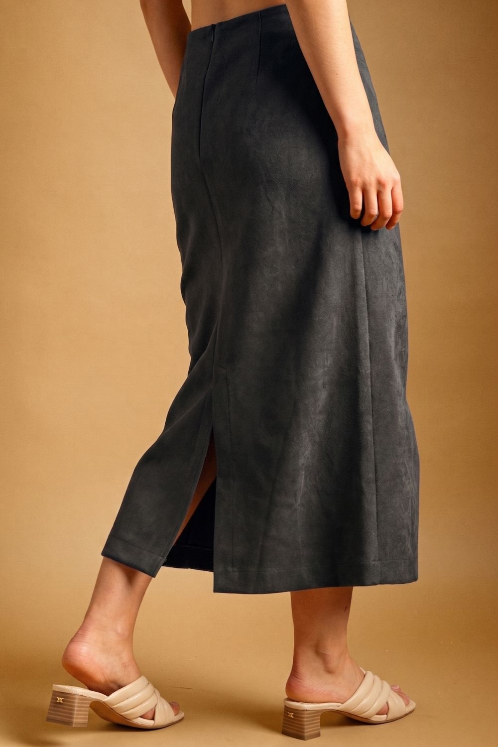 Suede Skirt