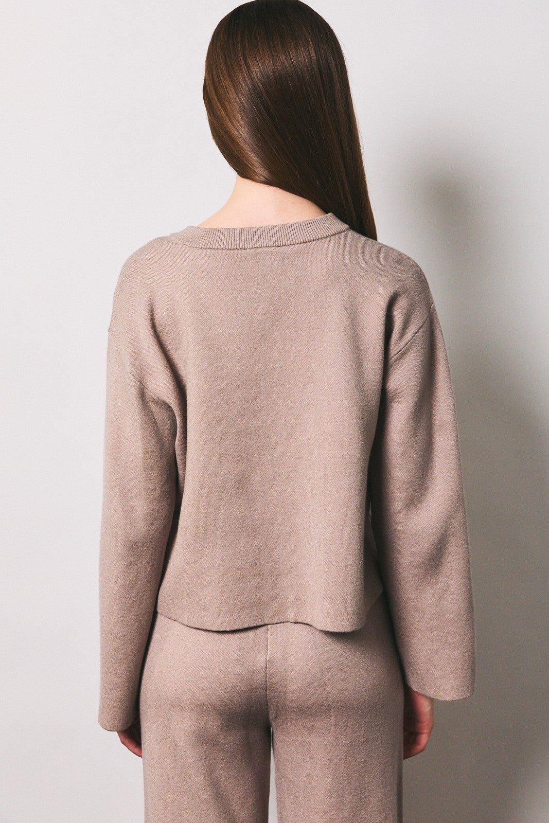 Crewneck Cardigan