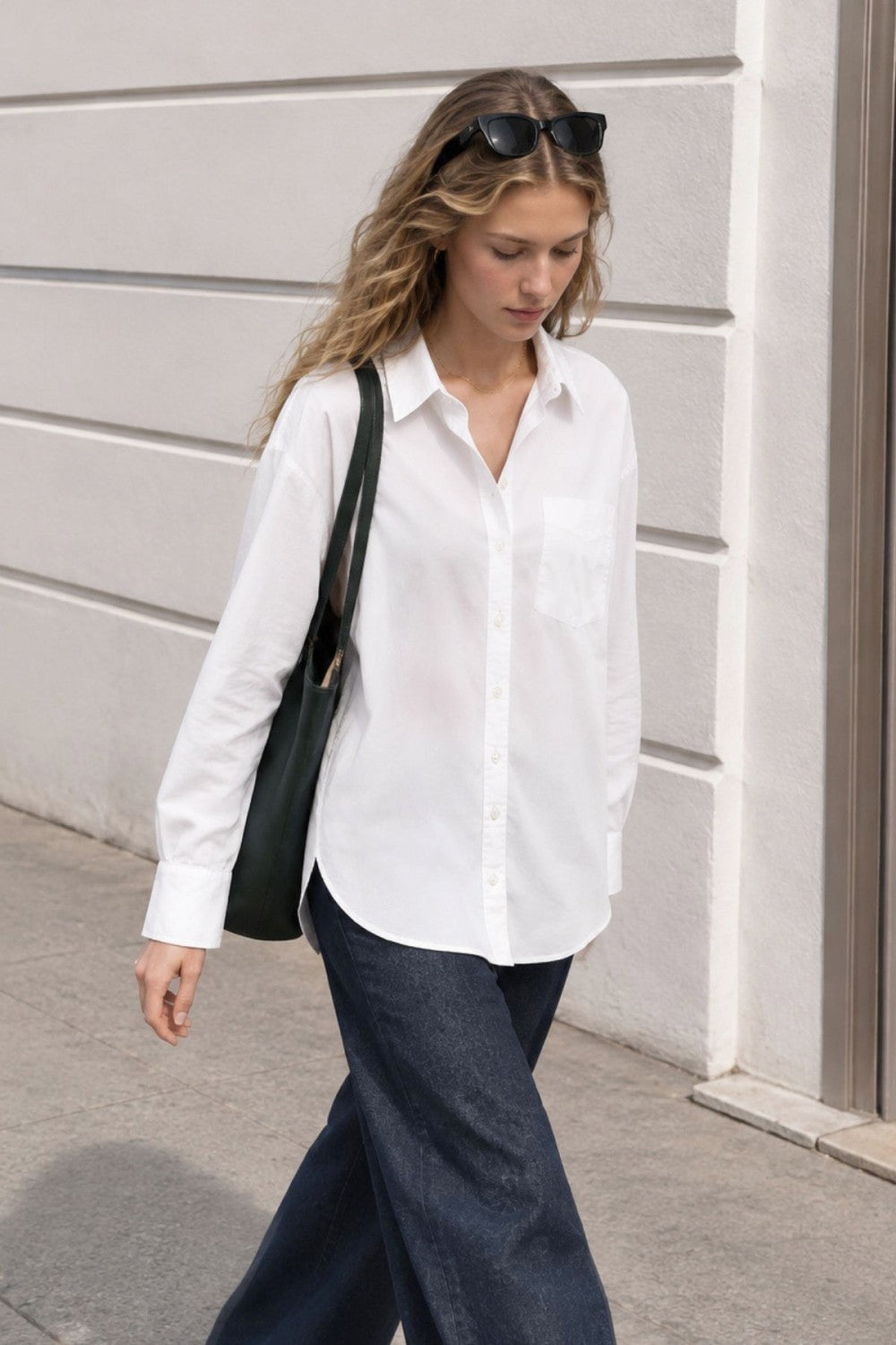 White Button Down