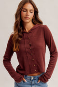 Button Down Hoodie