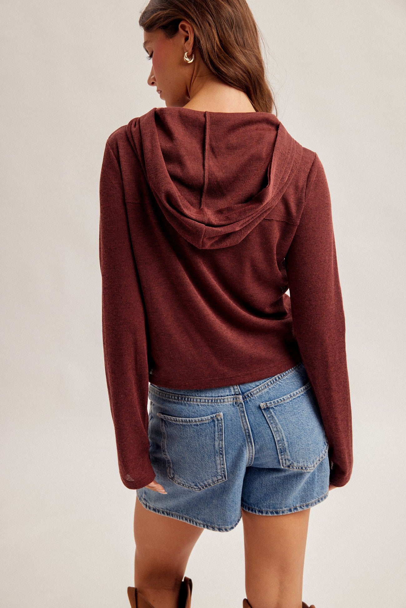 Button Down Hoodie